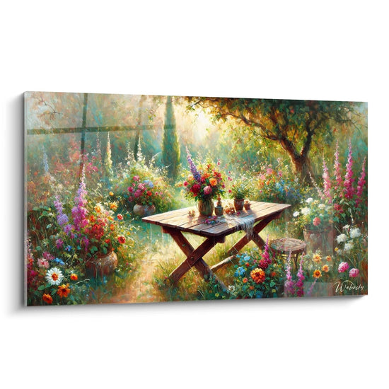 Tableau Table Champêtre - Édition Jardin Paysage