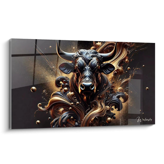 Tableau Torrent Noir - Edition Essence Sauvage