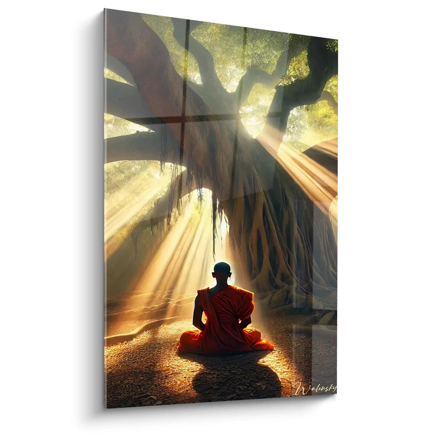 Tableau Tranquillité en Forêt - Édition Zen