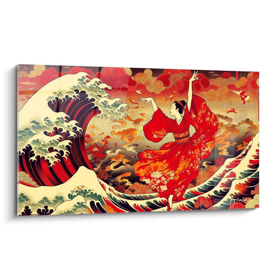 Tableau Valse en Rouge - Édition Asia