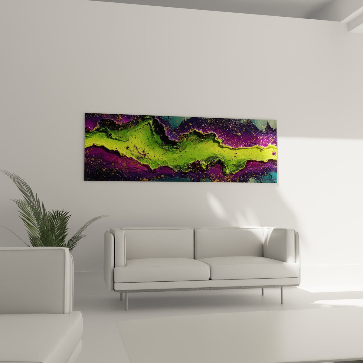 detail texture marbre abstrait vert emeraude violet particules dorees ondulations